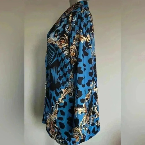 FREE 🆕Women’s  | Printed Stretch Blazer - Picture 6 of 14